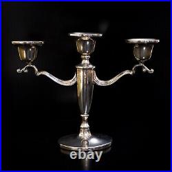 Vintage HCD Henry Clifford Davis Ltd Silver Hallmarked Candelabra