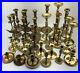 Vintage-HUGE-Mixed-Lot-35-Solid-BRASS-Candlestick-Holders-Party-Weddings-Event-A-01-vlq