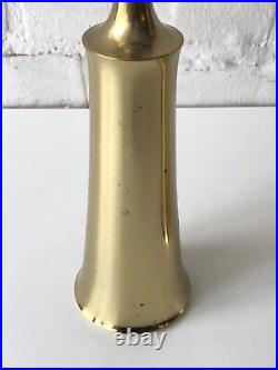 Vintage JHQ Dansk Denmark solid brass candle stick holders jens Quistgaard