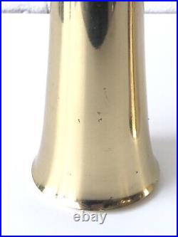 Vintage JHQ Dansk Denmark solid brass candle stick holders jens Quistgaard