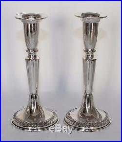Vintage Judaica Sterling Kiddush Set Goblet / Candlesticks Hazorfim #gu-401
