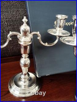 Vintage Mappin&Webb Candle Stick Holder? Candelabra Pair London&sheffield