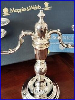 Vintage Mappin&Webb Candle Stick Holder? Candelabra Pair London&sheffield