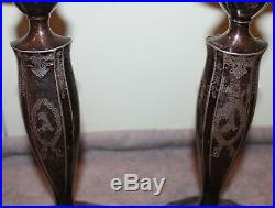 Vintage Marcus & Co. Sterling Silver Candle Sticks Brooklyn Alba Estate