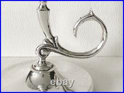 Vintage Mexican Sterling Signd CLS Mexico CHAMBERSTICK Candlestick Candle Holder