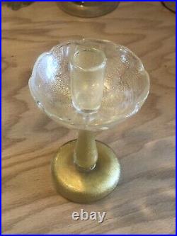 Vintage Murano Glass Candlestick