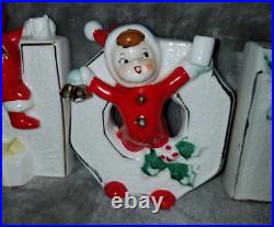 Vintage NOEL Christmas Candle Holder