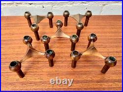 Vintage Nagel Modular Candle Stick Holders