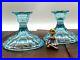 Vintage-Old-Decorative-Pair-of-Matching-Blue-Thick-Cut-Glass-Candlesticks-01-kegw