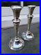 Vintage-Pair-Solid-Silver-Sterling-925-Birmingham-1962-S-J-Rose-Candlesticks-A-01-nzu