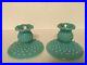Vintage-Pair-of-Fenton-Turquoise-Teal-Milk-Glass-Hobnail-Candle-Holders-Sticks-01-vx