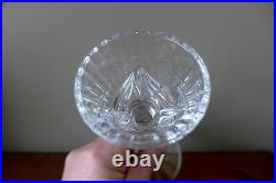 Vintage Pair of French Crystal Cut Glass Candlestick Home Cottage Art Collector