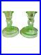 Vintage-Pair-of-Uranium-Green-Glass-Dolphin-Koi-Fish-Candlestick-Candleholders-01-wvo