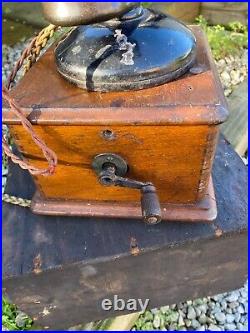 Vintage Phone GPO Candlestick Telephone With Generator Box Original 1920s
