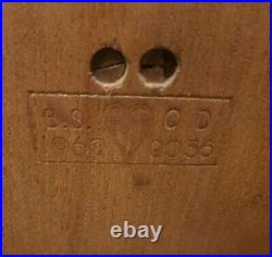 Vintage, Rare & Unusual 2 Ercol 386 Lattice/Candlestick Dining Chairs Elm/Beech