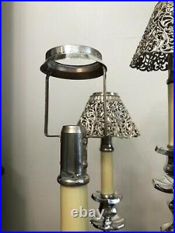 Vintage Reed & Barton Silver Plated Candelabra Candlestick, 19 1/4 T, 14 1/2 W