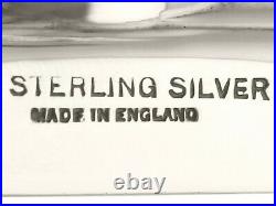 Vintage Regency Style Sterling Silver Candlesticks 26.3cm Height
