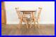 Vintage-Retro-Ercol-Light-Elm-Breakfast-Table-and-2-Chiltern-Candlestick-Chairs-01-ebj