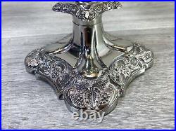 Vintage Silver Plated England Candelabra 5 arm large centerpiece table xmas