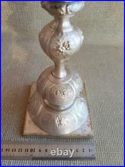 Vintage Silver Plated Norblin Warsaw Candlestick Candle Holder Decor Imperial