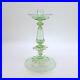 Vintage-Single-Salviati-Venetian-Murano-Floral-Green-Glass-Candlestick-01-fxu