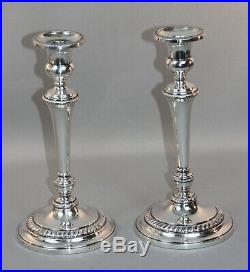 Vintage Sterling Silver Candelabra / Candlesticks By Ellmore