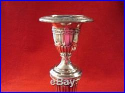 Vintage Sterling Silver Candlestick Holders from Sheffield England