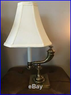 Vintage Stiffel Brass Table Lamp-Genie-Candle Stick