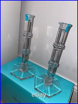 Vintage Tiffany & Co Windham Crystal Candlesticks