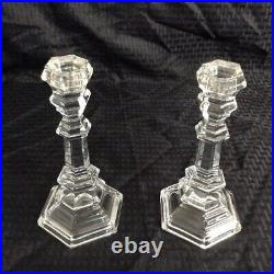 Vintage Tiffany and Co Plymouth 8 Pair of Candlesticks Candle Holder
