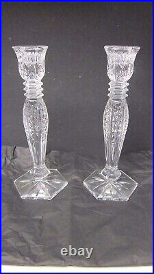 Vintage Waterford Cruystal 10 Bethany candle sticks