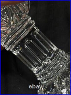 Vintage Waterford Crystal Bethany 5 1/2 Pillar Candle Holder Candlestick