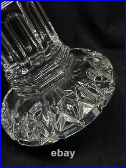 Vintage Waterford Crystal Bethany 5 1/2 Pillar Candle Holder Candlestick