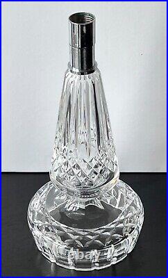 Vintage Waterford Crystal Drop Mantel Luster Bobeche Candle Holder Candlestick