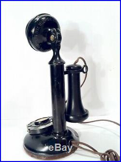 Vintage Western Electric 51AL Rotary Dial Candlestick Telephone With 2AB Dial NICE