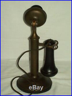 Vintage Western Electric Candle Stick Telephone Early 1900's Hand Held Phone