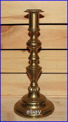 Vintage hand made brass candlestick