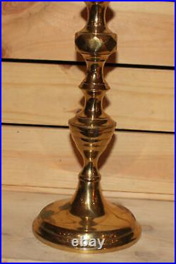 Vintage hand made brass candlestick