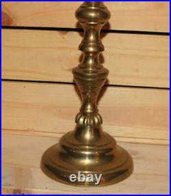 Vintage hand made brass candlestick