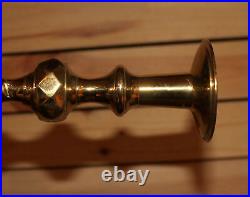 Vintage hand made brass candlestick