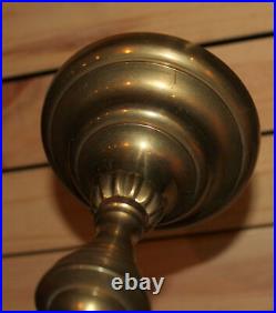 Vintage hand made brass candlestick