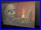 Vintage-oil-painting-MEMENTO-MORI-skull-and-candlestick-01-qkd