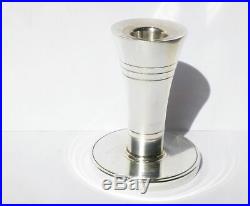 Vtg Georg Jensen Usa Inc Sterling Silver Candlestick Continental No 30