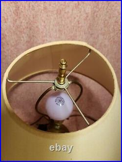 Vtg Western Electric Candlestick Phone Lamp WithShade Works