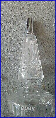 Waterford Lismore Cut Crystal Candelabra Candle Holder 10'' tall