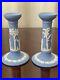 Wedgwood-Pale-Blue-Jasperware-Pair-of-6-5-Candlesticks-Candle-Holders-1965-MINT-01-an