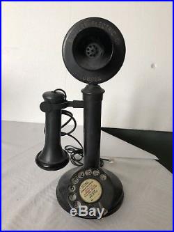 Western Electric Vintage Candlestick Telephone rare