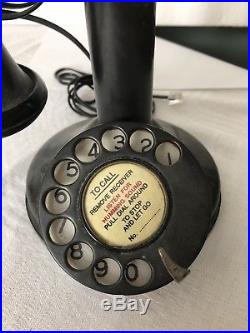 Western Electric Vintage Candlestick Telephone rare