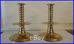Williamsburg Brass Candlesticks set of 2