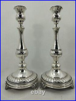 Wonderful Vintage Silver 925 Candle Stick Holders Hallmarked